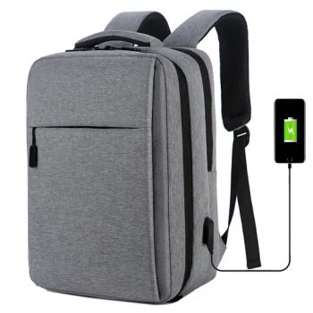 Custom Logo Laptop Bag Business Anti-Theft Bags Laptops Backpack with USB Charger Port - ANHUI GOOD LUCK INDUSTRIAL CO., LTD. - China