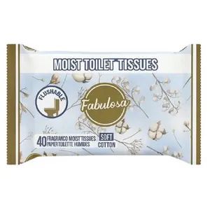 Baby Material Wet Tissue Toilet Flushable Wipes with Private Label - Hangzhou Cleanperfect Commodity Co., Ltd. - China