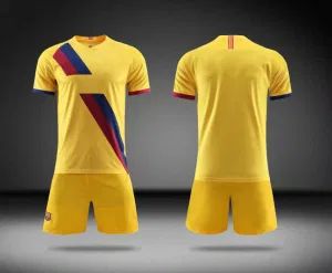 19/20 Barcelona Soccer Wear Yellow Football Jerseys Size M Color Red Pattern Logo Type T-shirt Gender Unisex Size1 S M L - Yiwu Sifan Import & Export Co., Ltd. - China