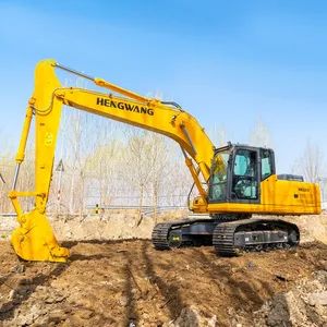 7 Ton to 9 Ton Hydraulic Diesel Engine Long Boom Quick Hitch Mini New Hydraulic Medium Crawler Wheeled Excavator Machine - Jining Hengwang Construction Machinery Co., Ltd. - China