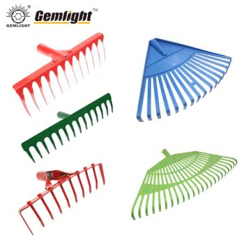Garden Tools Set Trowel Rake Heavy Pair of Leaf Scoops Hand Rake - Dingzhou Gemlight Cutting Tools Co., Ltd. - China