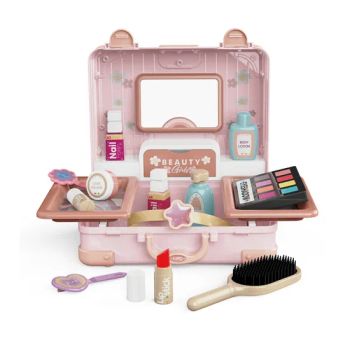 QS Toys Girl's Makeup Toys Children Cosmetic Set Handbag Princess Makeup Play Tool Storage Travel Case for Pretend - Jiangxi Ruidi Toy Co., Ltd - China