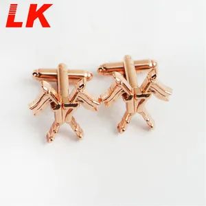Wholesale Unique Fashion Cufflinks Copper Plated Cuff Links for Men - Zhongshan Lucky Art & Crafts Gifts Co., Ltd. - China