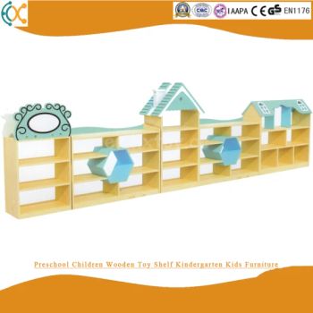 Preschool Children Wooden Toy Shelf Kindergarten Kids Furniture - Wenzhou Haoxiang Amusement Toys Co., Ltd. - China