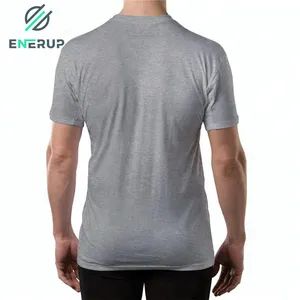 Custom Plus Size Shirt Sweat Activated Proof Cotton Men T Shirt Undershirts - Harvest SPF Textile Co., Ltd. - China