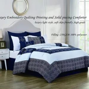 Home Bedding Comforter Sets Pintuck Bed Cover Sets 90 GSM Microfiber Bedding - Nantong Gaoxin Home Furnishing Co., Ltd. - China