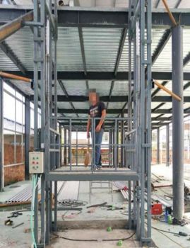 Goods Lift Freight Elevator Lifting Table Platform Cargo Lift Electric Platform for Construction Motor for Construction Elevator - Minfa Intelligent Technology(Shandong) Co., Ltd. - China