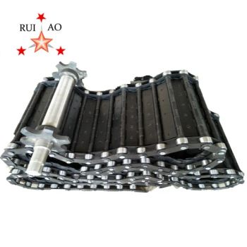 Steel Hinged Chip Conveyor Chain Belt Steel Chain Carbon Steel Hinge Belt Industrial Steel Hinge Belt for CNC Conveyors - Hebei Ruiao Machine Tool Accessories Producing Co., Ltd. - China