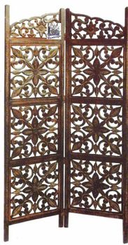 Roll Over Image To Zoom In National Handicrafts 72" X 80" Mango Wood/mdf Room Divider - National Handicraft - India