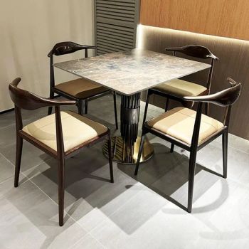 Stylish March Coffee Restaurant Furniture Sets with Chairs and Tables - Foshan Yinma Furniture Co., Ltd. - China