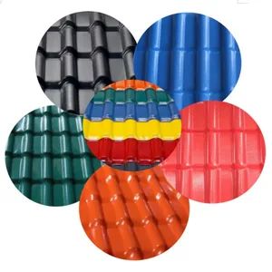 Weather-Resistant Roof Sheets, PVC Roof / Roofing Tiles Origin China Pitch(mm) 219 Type Profiled Size Customized Shape - Hebei Luobin Trading Co., Ltd. - China