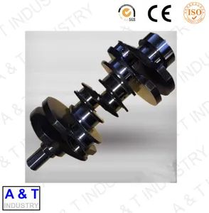 Stroke 80mm 90mm CNC Machining Billet Crankshaft with High Quality - A&T Industry Co., Ltd. - China
