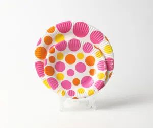 7" Round Film Laminated Colored Paper Plate Size 7" Brand Soton Origin China MOQ 100 Ctns Trademark SOTON HS Code 48239090 - Shuangtong Daily Necessities Co., Ltd. Y. W. - China