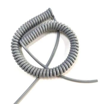 26AWG Hand Control Instrument Power Coiled Cables Electrical Spring Cable - Lanka Industrial Automation (Shanghai) Co., Ltd. - China