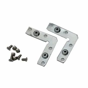 Mild Steel MS Plate Connector Shape L Type Rust Proof Yes Material Mild Steel Finishing Type Zinc Plated Thickness Millimeter 1-2 - Ashok Electric Co. - India