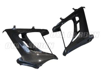 Customized Carbon Fiber Motorcycle Parts for Guaranteed Quality Radiator Covers with Fastest Delivery - Shenzhen Oya Ri New Material Technology Co., Ltd - China