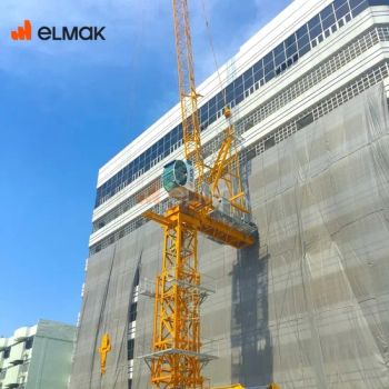 Collaborative Lifting Solutions The Synergy of Luffing Tower Cranes and Other Construction Equipment - ELMAK CRANE (SHANGHAI) CO., LTD - China