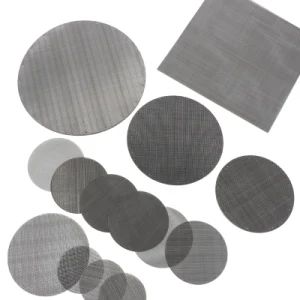 Multilayer Stainless Steel Spot Welding Woven Wire Mesh Filter Disc Pack - Yangzhou Xuancheng Filter Screen Co., Ltd. - China