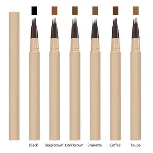 Private Label Long Lasting Eyebrow Pencil Eye Make-up Cosmetics Liquid Pen Waterproof Eyebrow Pencil Makeup - Shenzhen Huazhong Sun May Technology Co., Ltd - China
