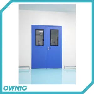 Hot Selling Metal Flush Swing Doors with Vision Glass for Food or Pharmaceutical Industries - Ningbo OWNIC Technology Co., Ltd. - China