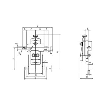 Type Wzk Series Adjustable Tailstock Machine Tool Accessories - Weihai Hanming Automation Technology Co., Ltd. - China