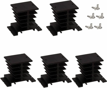 Aluminium Heat Sink, For SOLID STATE RELAYS, for Electronic Boards - Praneel Associates - India