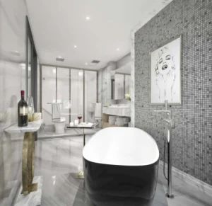 UK 1M PVC Waterproof Bathroom Panel 1cm 1000x2400mm Customized airuiqi 1Y - Haining Airuiqi Import and Export Co., Ltd. - China