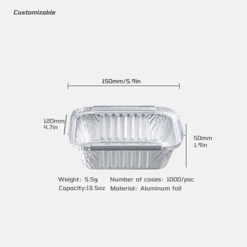 aluminum foil box - aikang - China