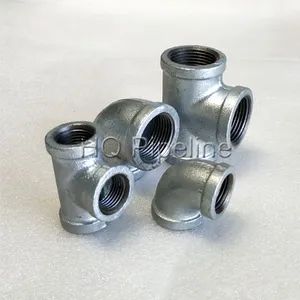 ASTM a-197/ASTM A47 300psi/150psi Galvanized Malleable Iron Pipe Fittings - Qingdao HQ Import & Export Co., Ltd. - China