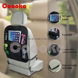 Car Backseat Organizers for Kids with Clear iPad Holder Size M OEM Accept Fob Ningbo Origin China MOQ 1000piece Style Commercial - Ningbo Coooko Imp. & Exp. Co., Ltd. - China