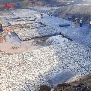 Manufacturers Price Screen Hexagonal Wire Mesh Baskets Galvanized Gabion - Taian Wdf Polymer Composites Co., Ltd. - China