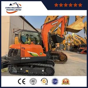 Doosan Dx60 C7.1 13.5t Track Excavator Japan 1Y MOQ100 Origin Japan Model NO. dx60 Engin Type C7.1 HS Code 84291190 Trademark Doosan - China Machinery Trading Limited - China