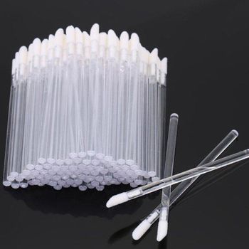 Disposable lipstick / lip balm applicator, transparent 50 pieces - Cozumel SRL - Romania