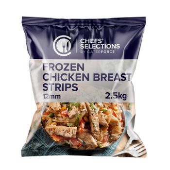 Halal Certified Frozen Chicken Breast Strips for International Trade - Mutlu Et Mustafa - France