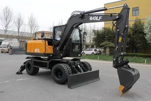 High Quality Hydraulic Wheel Excavators with Hammer/Grab/Ripper/Other Accessories - Qingdao Zongjin Engineering Machinery Co., Ltd. - China