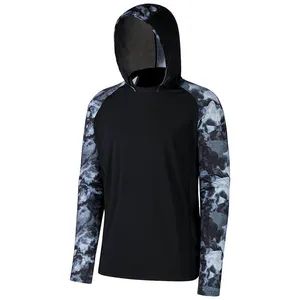 Custom Your Design Sublimation Sports Jersey Tournament Long Sleeve Mesh Hoodie Quick Dry Fishing Wear - Guangzhou Coton Sportswear Co., Ltd. - China