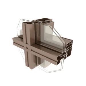 Kdsbuilding Supply Heating Bulletproof Transoms Aluminum Exposed Curtain Exterior Glass Wall - Xiamen KDSBuilding Material Co., Ltd. - China