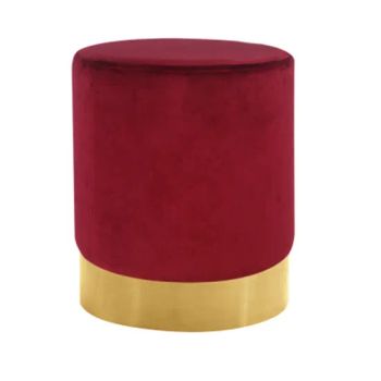 Moroccan Tan Leather Pouf Antique 40x40x42cm MC-1920 MS 1Y Trademark MS Rotary Fixed Origin China Condition New Style Antique - Hebei Mingshuai Furniture Sales Co., Ltd. - China
