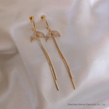 Women Gold Silver Earrings Long Dangle Drop Star Fashion 3-6cm 80Styles MOQ100 15D - Shenzhen Marvel Electronic Co., Ltd. - China