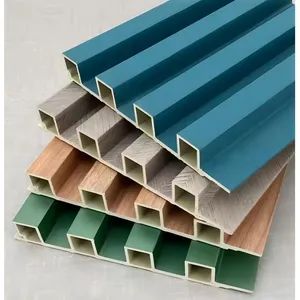 Limited Time Promotion Vertical Exterior Cladding 3D WPC Panel Wall - Weifang Hanju Building Materials Co., Ltd. - China