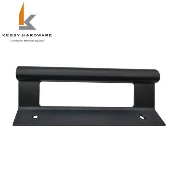 Kitchen Furniture Door Window Hardware Black Removal Handle 656 Aluminium Pull Handles - Zhaoqing kessy hardware co., ltd - China