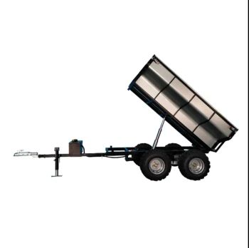 ATV UTV Log Trailer Small Trailer Hydraulic Dumping Trailer - TAIZHOU HUANGYAN TENGFEI MACHINERY CO., LTD. - China