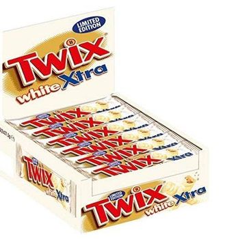 Wholesale Bulk Supply Twix Xtra White Chocolate Biscuit Twin Bars 75g - Exigentelaxia Unipessoal Lda - Portugal
