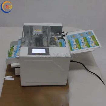 High Speed Automatic Business Card Cutting Machine Electric Business Cards Cutter Machine - Henan Reso Machinery Co., Ltd. - China