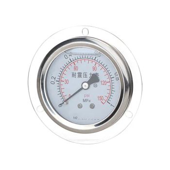 Hot Selling 2.5" Axial Flange Shock Resistant Pressure Gauge Oil-Filled Glyceril Pressure Gauges - Zhejiang Shengdi Instrument Co., Ltd. - China