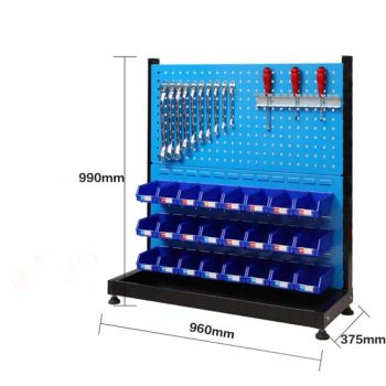 Hanging Pegboard and Display Hooks Steel Garage Wall Mounted Tool Cabinet Storage - LUOYANG MAXTEEL IMPORT AND EXPORT CO., LTD. - China