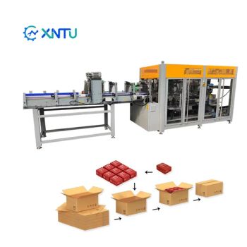 Top Load Grab Type Automatic Bottle Case Packing Machine Carton Erector and Case Packer - Henan Xintu Automation Equipment Co., Ltd. - China