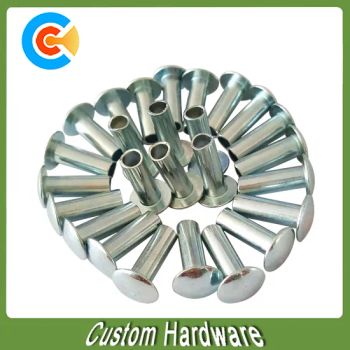 Mushroom Head Semi-Tubular Rivets Are Used for Securing Decorative Elements on Toys, Such as Eyes, Buttons, or Other Decorative Attachments - Xiamen Changchun Import & Export Co., Ltd. - China