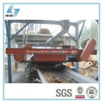 Industrial Electric Magnetic Separator for Belt Conveyor Mass 1160kg Origin China Duty Cycle 100% Belt Width 650mm Cold Power - Yueyang Shengang Lifting Electromagnet Co., Ltd. - China