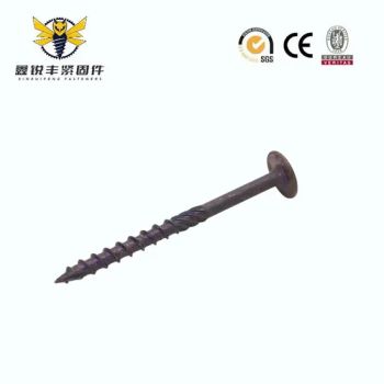 Black Oxide Steel Plum Blossom Grey Coating Flat Round Head Straw Rope Nail Metric Road Rust Treasure Wood Screws - Tianjin Xinruifeng Fastener Manufacturing Co., Ltd - China